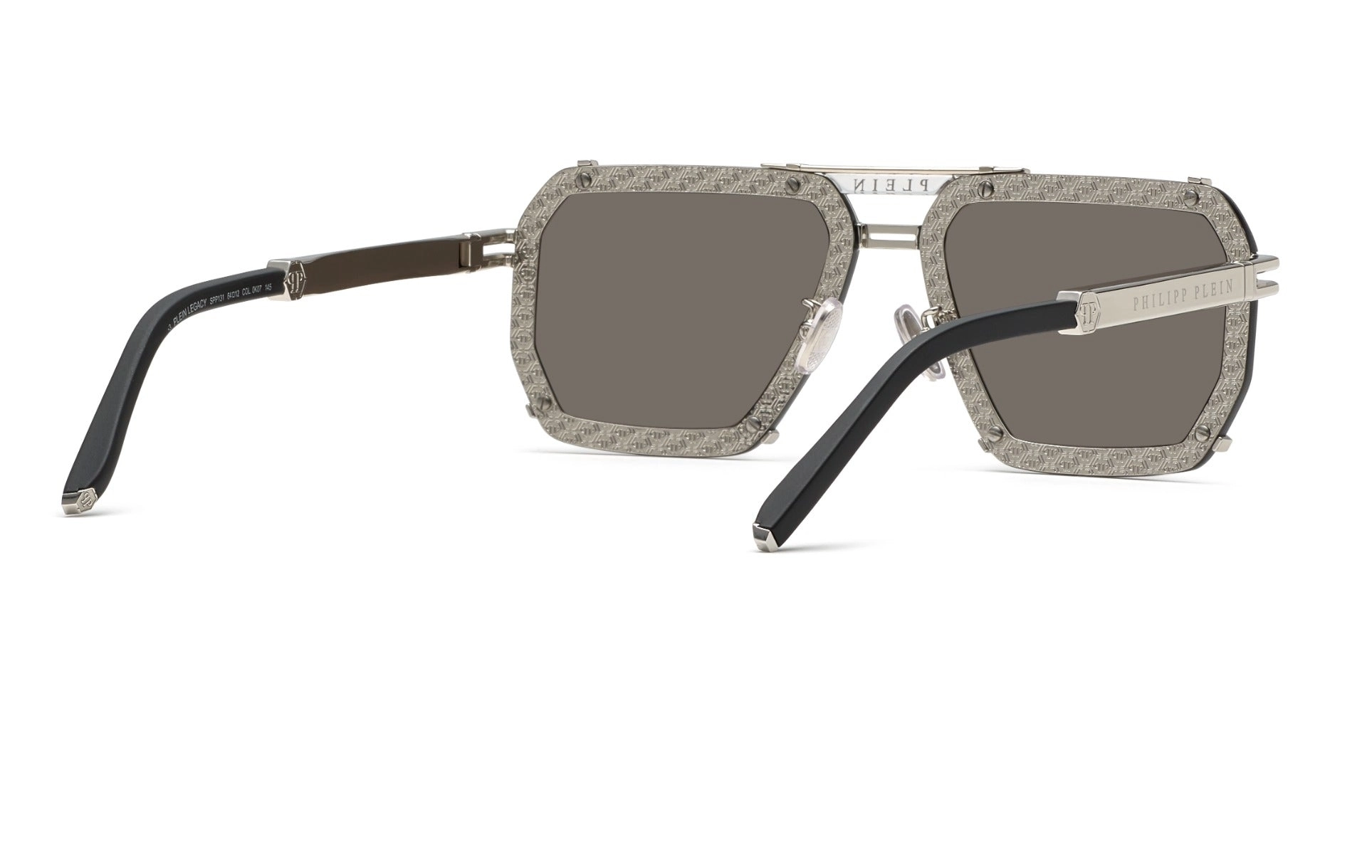 Philipp Plein SPP131 0K07 64 | Unisex Gri Güneş Gözlüğü
